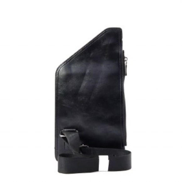 Fashion Faux Leather Men's Sling Backpack - Picture 7 of 9